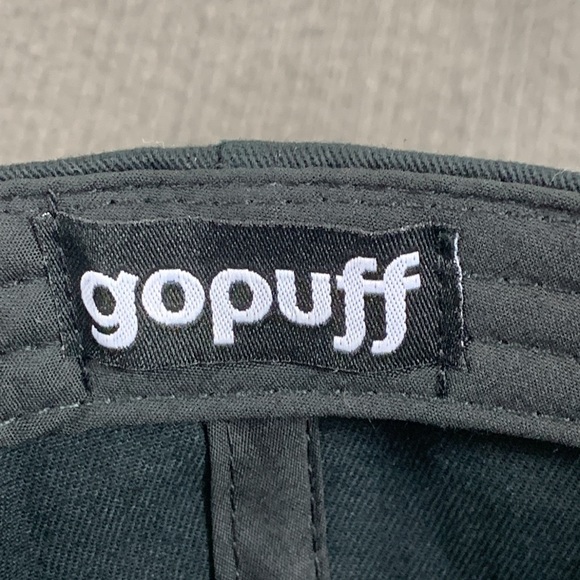 Gopuff Baseball Hat Unisex Adjustable Black White Food Delivery Strapback Cap - Picture 12 of 12